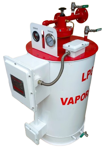 LPG Vaporizer 700 KG – Industrial Heavy-Duty Gas Vaporizer 2 of Indus 3 Precision Burner Parts & Industrial Fasteners, Delivered Nationwide. LPG Vaporizer 700 KG – Industrial Gas Vaporizer by Indus 3