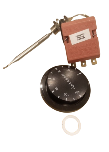 Rainbow Industrial LPG Thermostat 120°C Auto-Stop Valve | High-Temperature Safety for Heating Systems